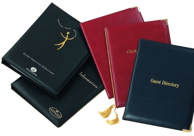 Bonded Leather Guest Room Folders
